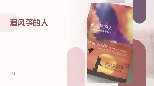 《追风筝的人》读书分享ppt课件