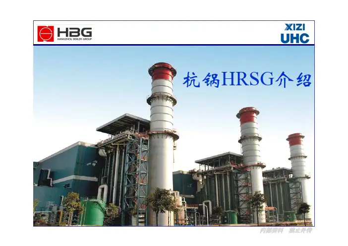 杭州锅炉厂燃机配套余热锅炉HRSG介绍