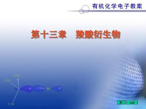 有机化学全套PPT课件第十三章 羧酸衍生物
