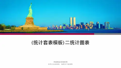 {统计套表模板}二统计图表
