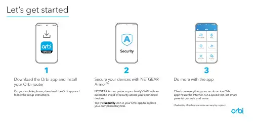 NETGEAR Orbi Router 用户手册说明书