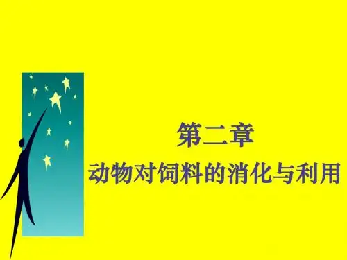 2动物对饲料的消化与利用
