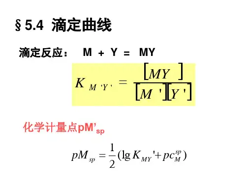 第五章  酸碱滴定法