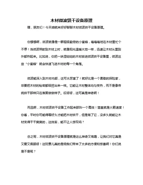 木材微波烘干设备原理
