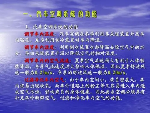 汽车空调