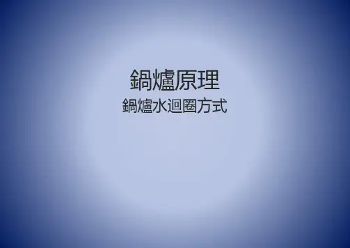锅炉原理课件：锅炉水循环方式