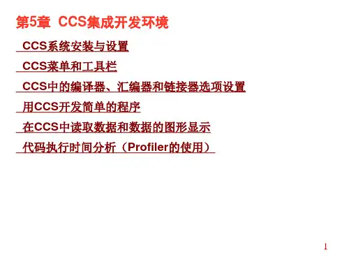第5章  CCS基础