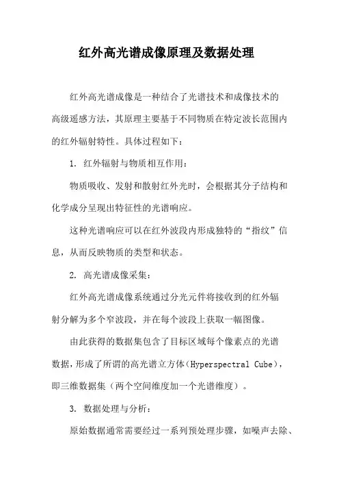 红外高光谱成像原理及数据处理