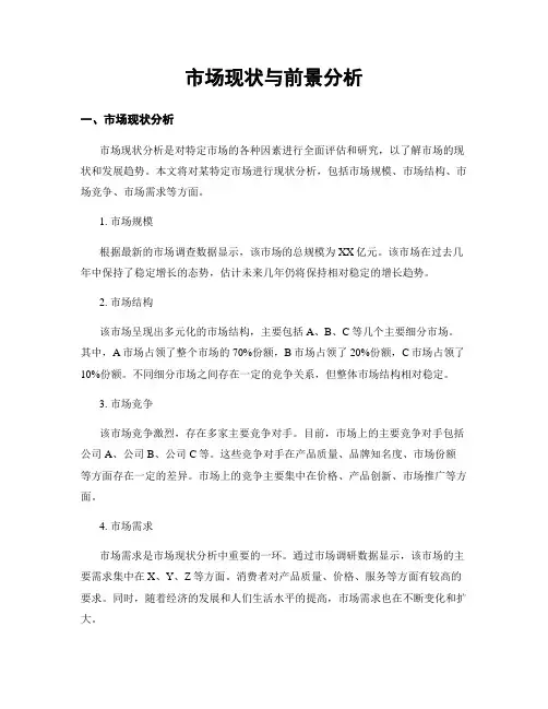 市场现状与前景分析