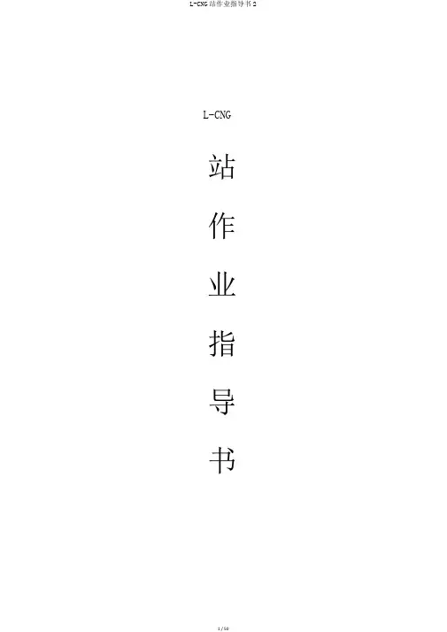 L-CNG站作业指导书2