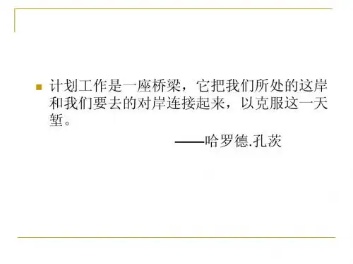 第四章 医药企业计划