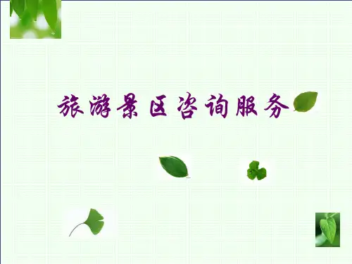旅游景区咨询管理