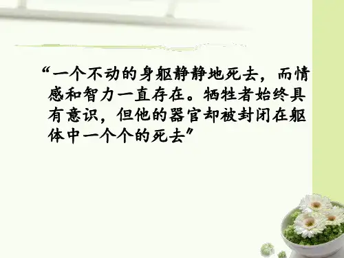 骨骼肌松弛药的应用课件