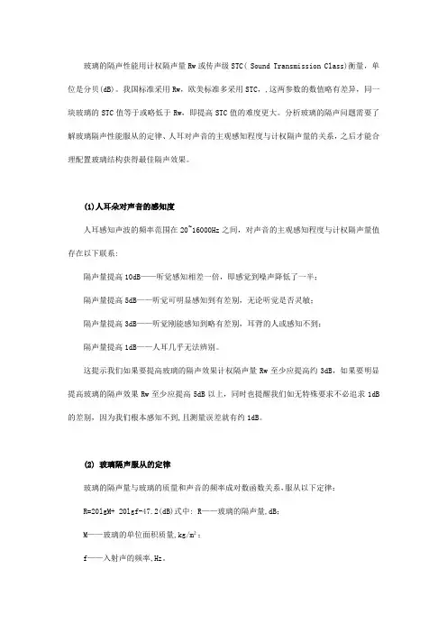 玻璃的隔声性能如何衡量、怎样配置玻璃才能获得最佳隔声效果