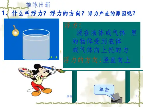 《物理阿基米德原理》PPT课件