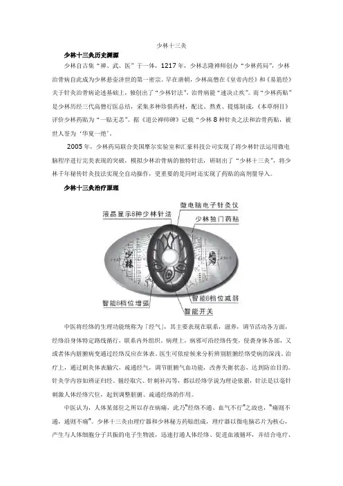 少林十三灸