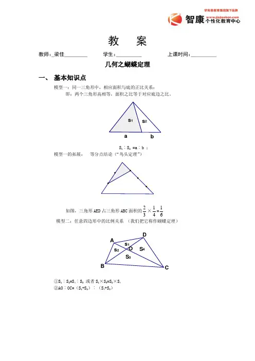 几何之蝴蝶定理