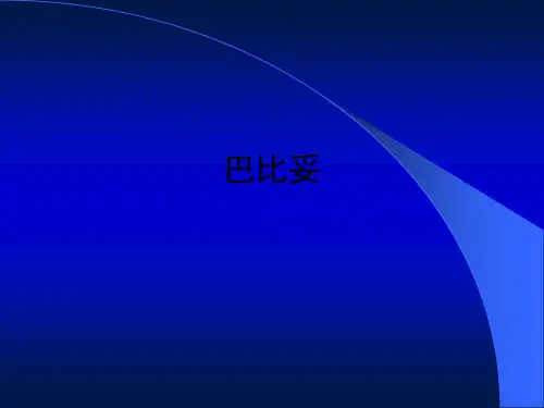 巴比妥ppt课件