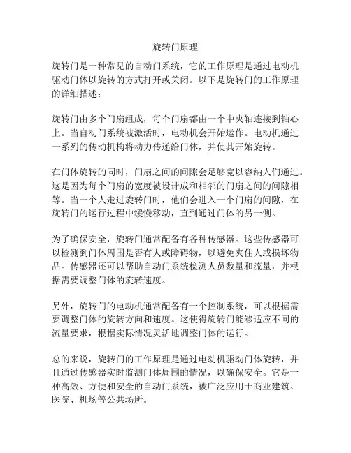 旋转门原理