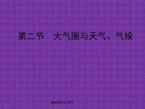 《大气圈与天气、气候》课件2(鲁教版必修1)