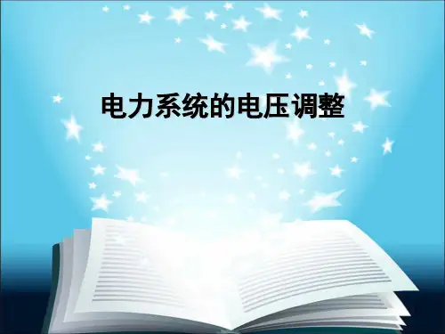 电力系统的电压调整