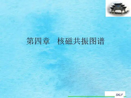 图谱解析 核磁共振图谱-氢谱ppt课件