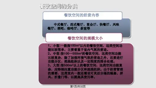 餐饮空间案例设计分析PPT课件