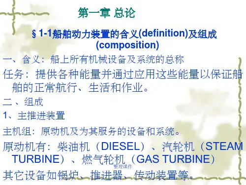 船舶动力装置(1)