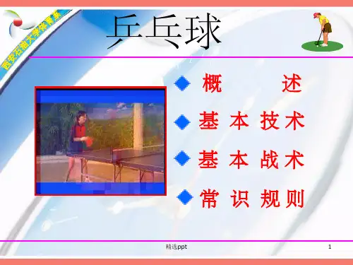 乒乓球-1ppt课件