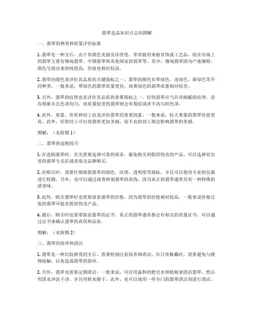翡翠选品知识点总结图解