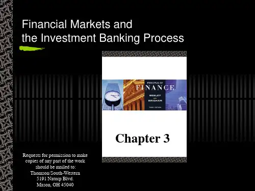 Principles of Finance (Chapter03)金融学原理