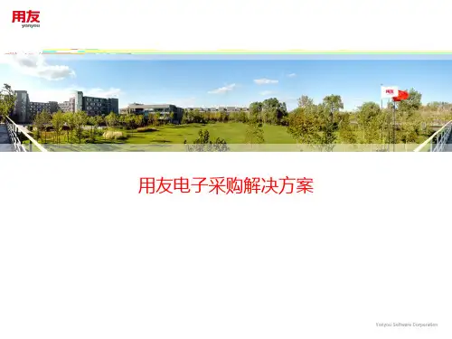 用友NCV6.3电子采购解决方案V2.0