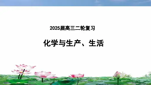 高三化学二轮复习《化学与STSE》课件
