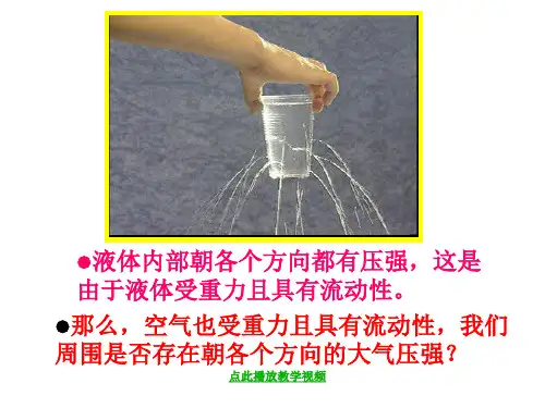 《大气压强》PPT课件
