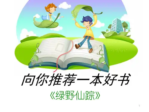 向你推荐一本好书《绿野仙踪》ppt课件
