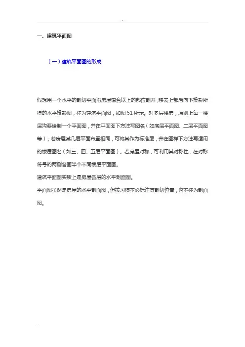 建筑平面图识读技巧(图文并茂)