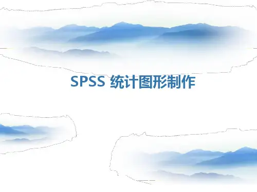 SPSS统计图形制作