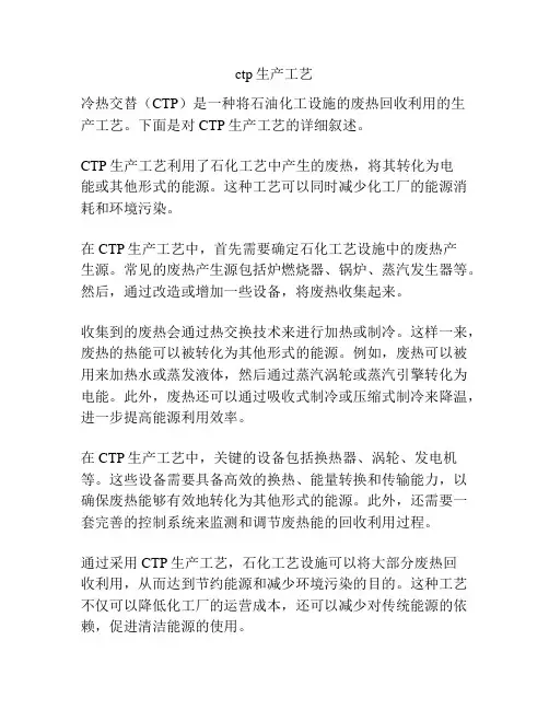ctp生产工艺