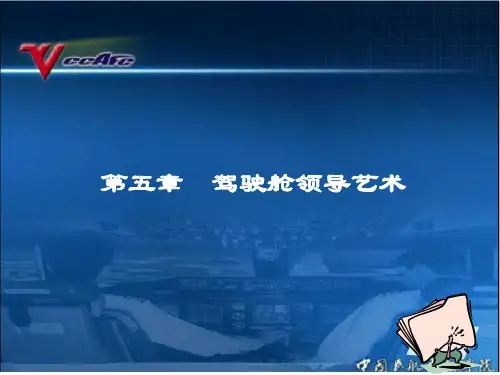 5-5 驾驶舱领导艺术PPT课件