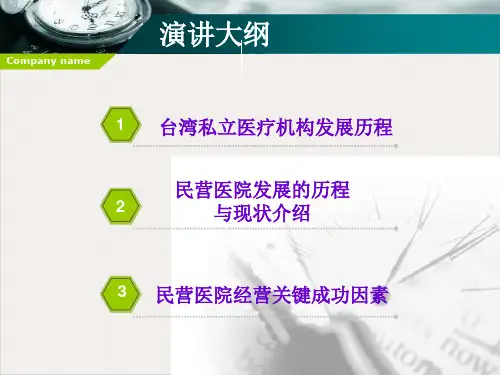 民营医院未来经营与发展课件ppt1
