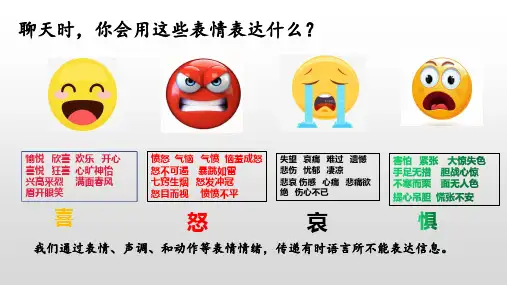4-1青春的情绪 课件(26张PPT)
