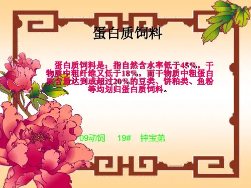 能量饲料