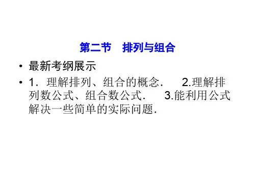 精品课件：排列与组合