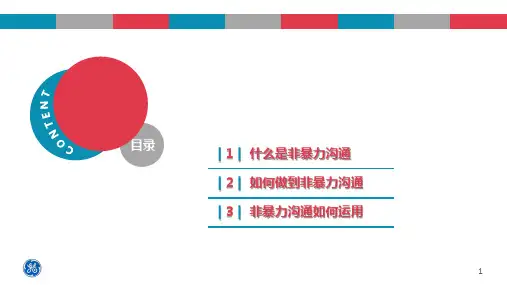 非暴力沟通在工作中的运用课堂PPT