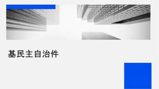 基层民主自治课件