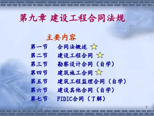 合同法规PPT课件