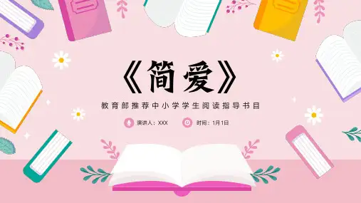 《简爱》读书分享名著导读PPT精选全文