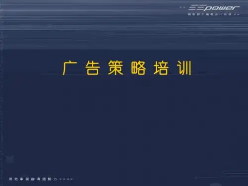 广告策略