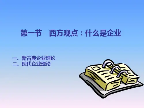 产业经济学企业