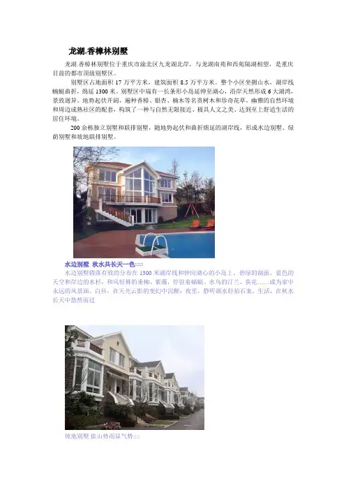 龙湖香樟林